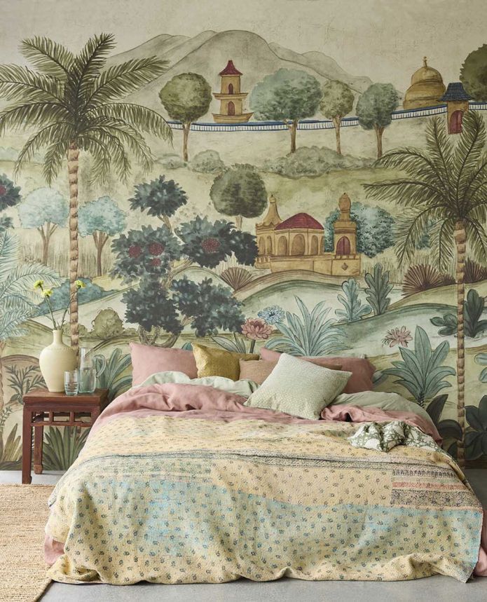 Mural wallpaper, Majestic Garden, 350680, Amber, Eijffinger