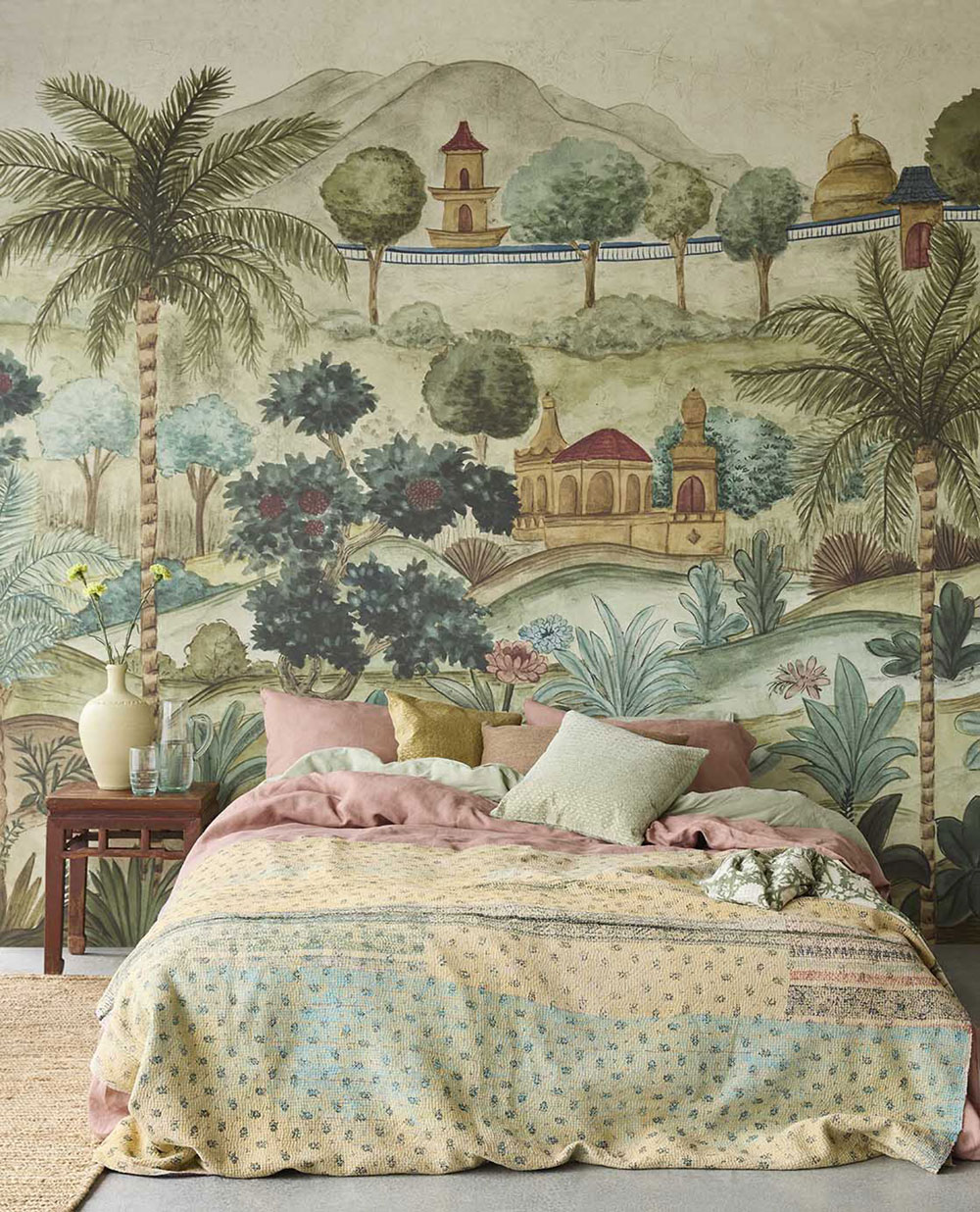 Mural wallpaper, Majestic Garden, 350680, Amber, Eijffinger