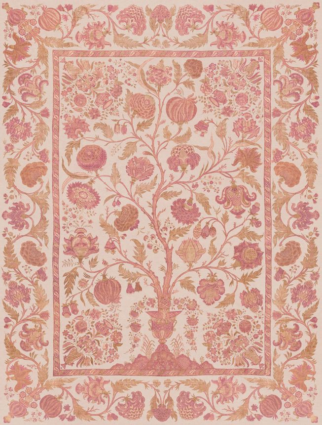 Mural wallpaper, pink, Tree of Life, 350684, Amber, Eijffinger