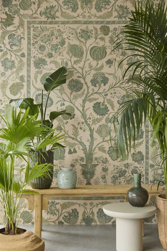 Mural wallpaper, green, Tree of Life, 350687, Amber, Eijffinger