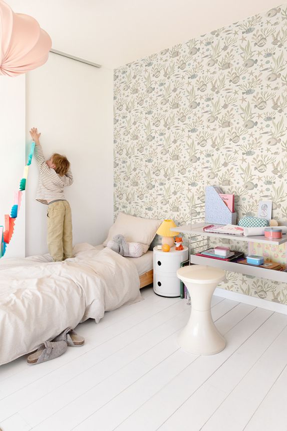 Kids wallpaper, underwater world, LD3301, Little Dreamers, Grandeco