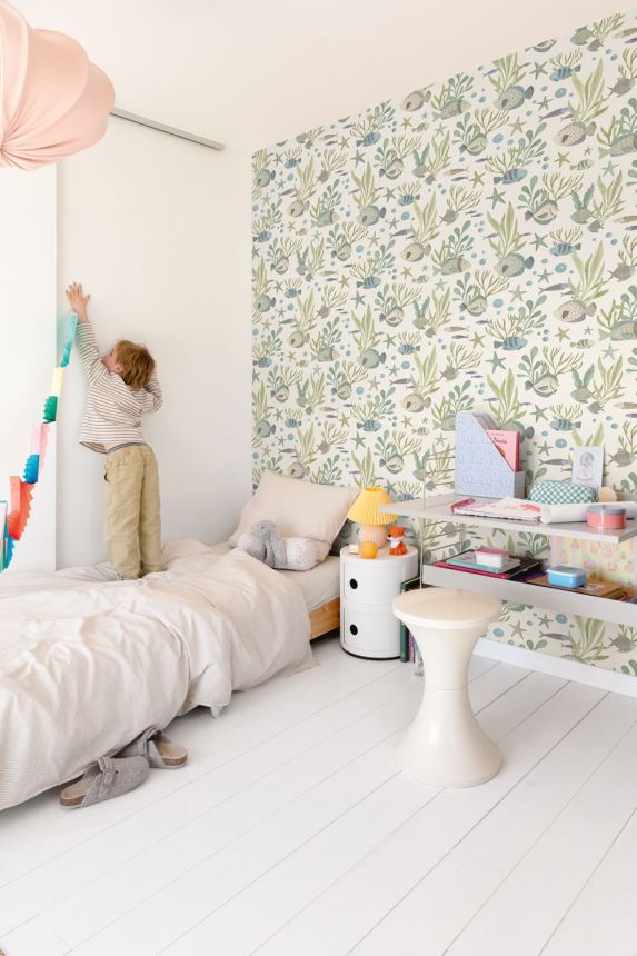 Kids wallpaper, underwater world, LD3309, Little Dreamers, Grandeco