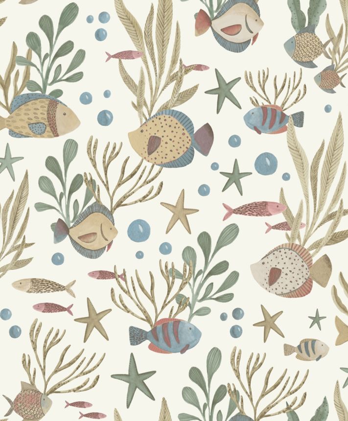 Kids wallpaper, underwater world, LD3320, Little Dreamers, Grandeco