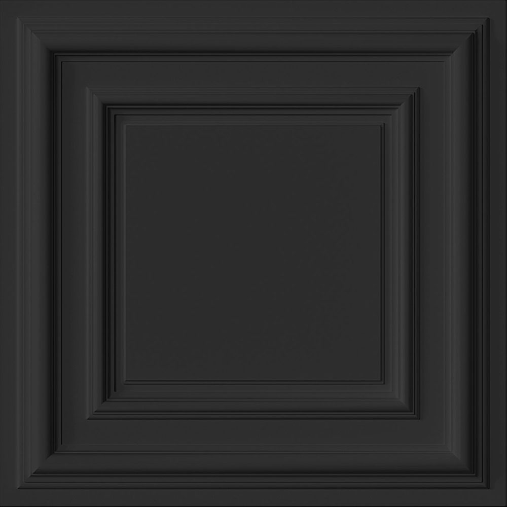 Wallpaper, black, 3D panel effect, 347832, 3D Reflections, Origin