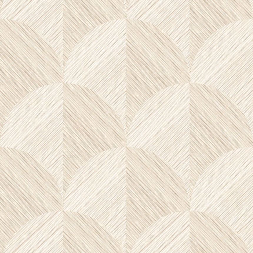 Wallpaper, beige, geometric pattern, 347935, 3D Reflections, Origin