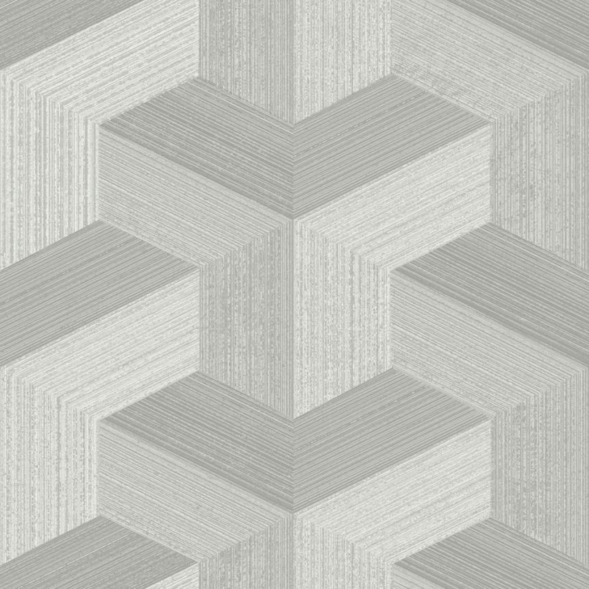 Wallpaper, grey, geometric pattern, 347947, 3D Reflections, Origin