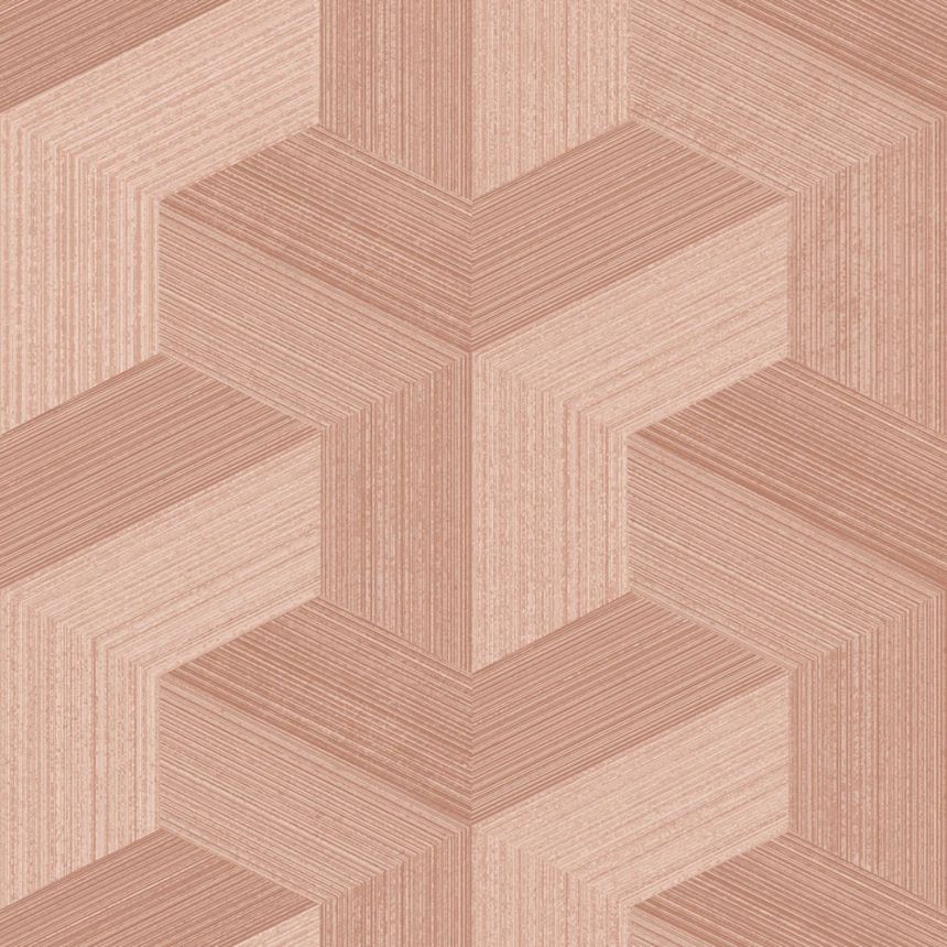 Wallpaper, pink, geometric pattern, 347950, 3D Reflections, Origin