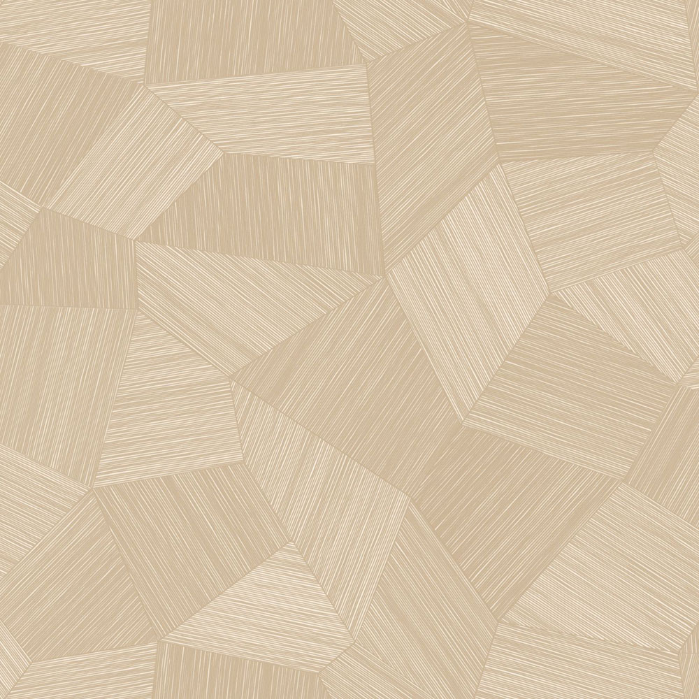 Wallpaper, beige, geometric pattern, 347983, 3D Reflections, Origin