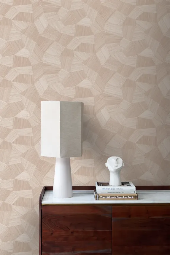 Wallpaper, pink, geometric pattern, 347985, 3D Reflections, Origin