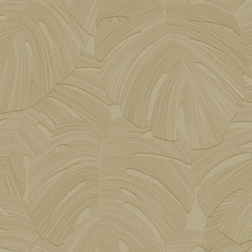 Wallpaper, beige, leaves, 348025, 3D Reflections, Origin