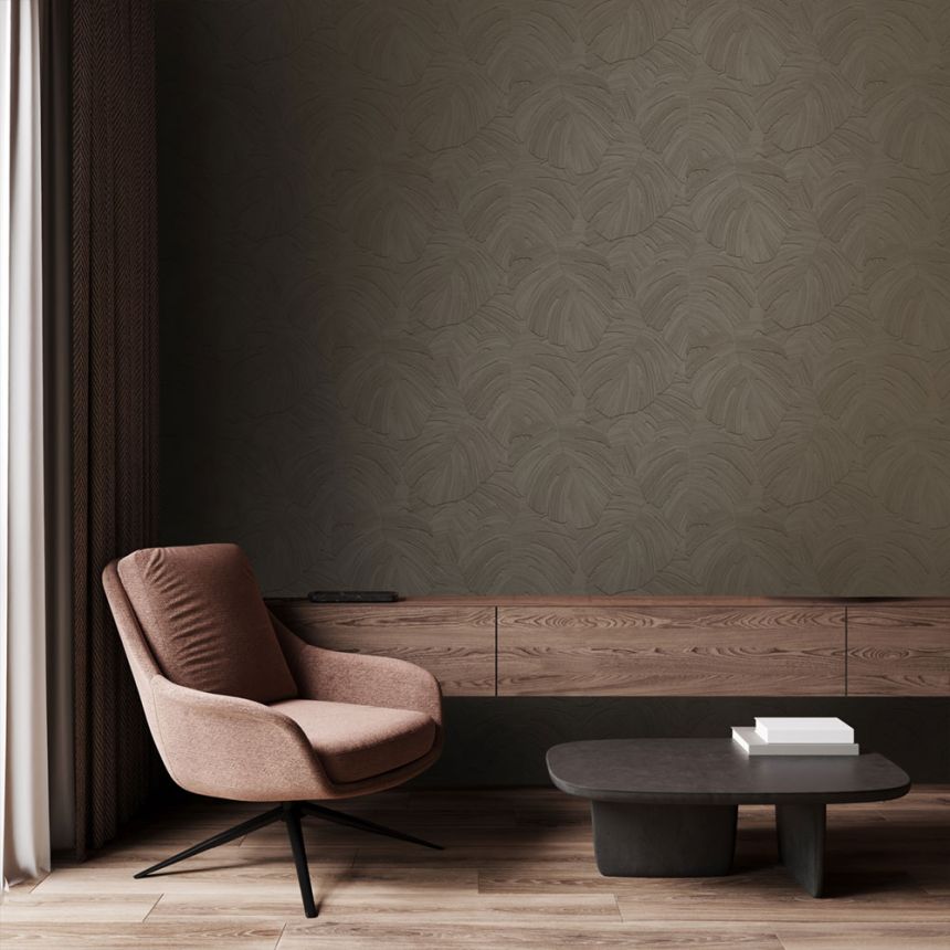 Wallpaper, brown, leaves, 348026, 3D Reflections, Origin