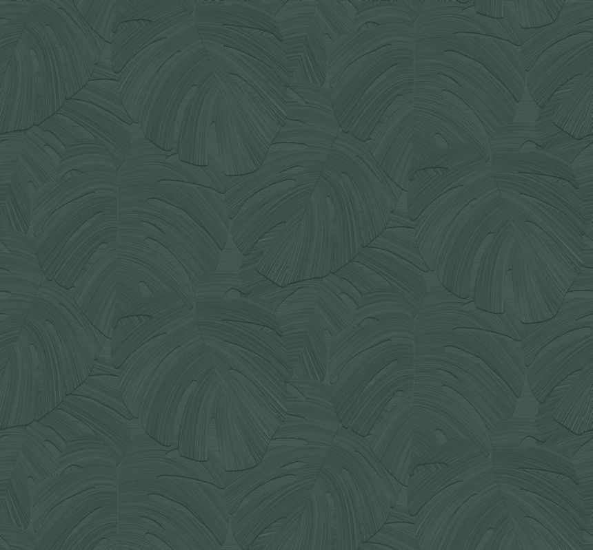 Mural wallpaper, green, leaves, 357319, 3D Reflections, Origin