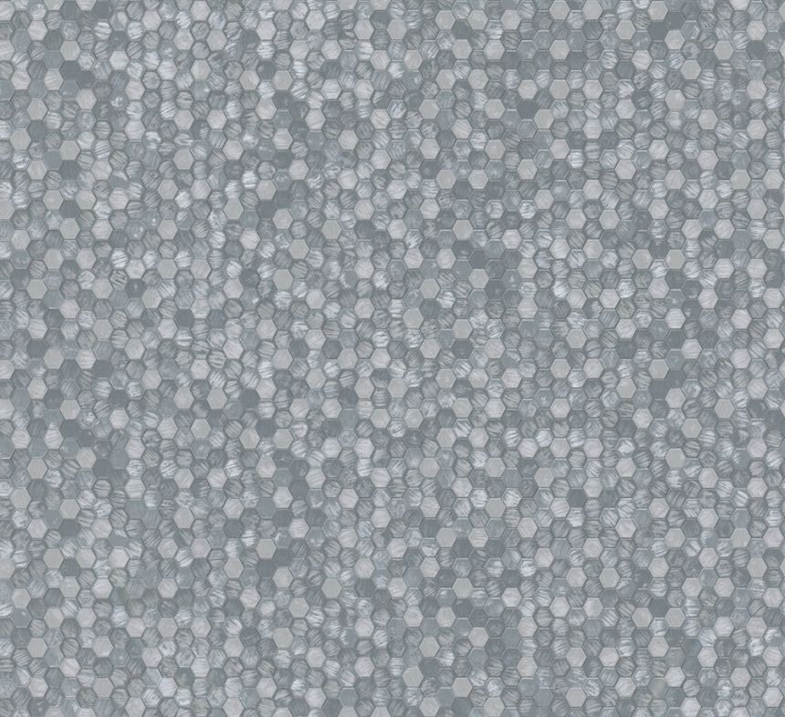 Wallpaper, Silver, Hexagons, 35814, Papis Loveday Fashion Icon, Marburg