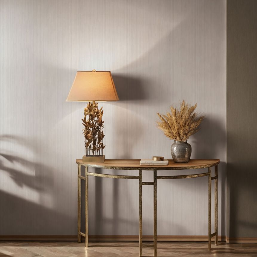 Wallpaper, Grey-Beige, Fabric Texture, 35835, Papis Loveday Fashion Icon, Marburg