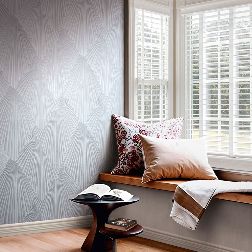 Wallpaper, Grey, Graphic Pattern, 35846, Papis Loveday Fashion Icon, Marburg