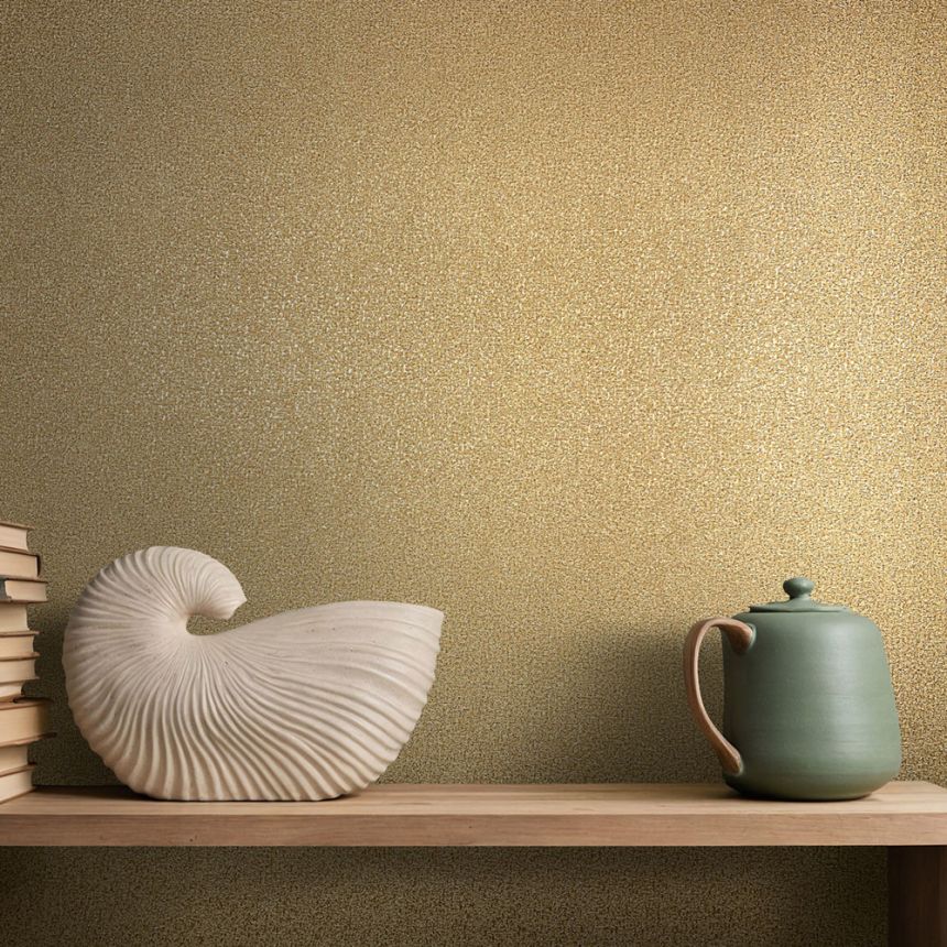 Wallpaper, Metallic Gold, Texture, 35852, Papis Loveday Fashion Icon, Marburg