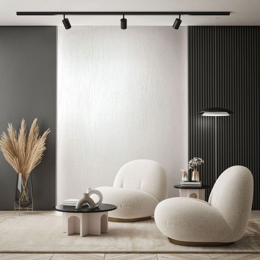 Wallpaper, White with Sequins, 63417, Papis Loveday Fashion Icon, Marburg