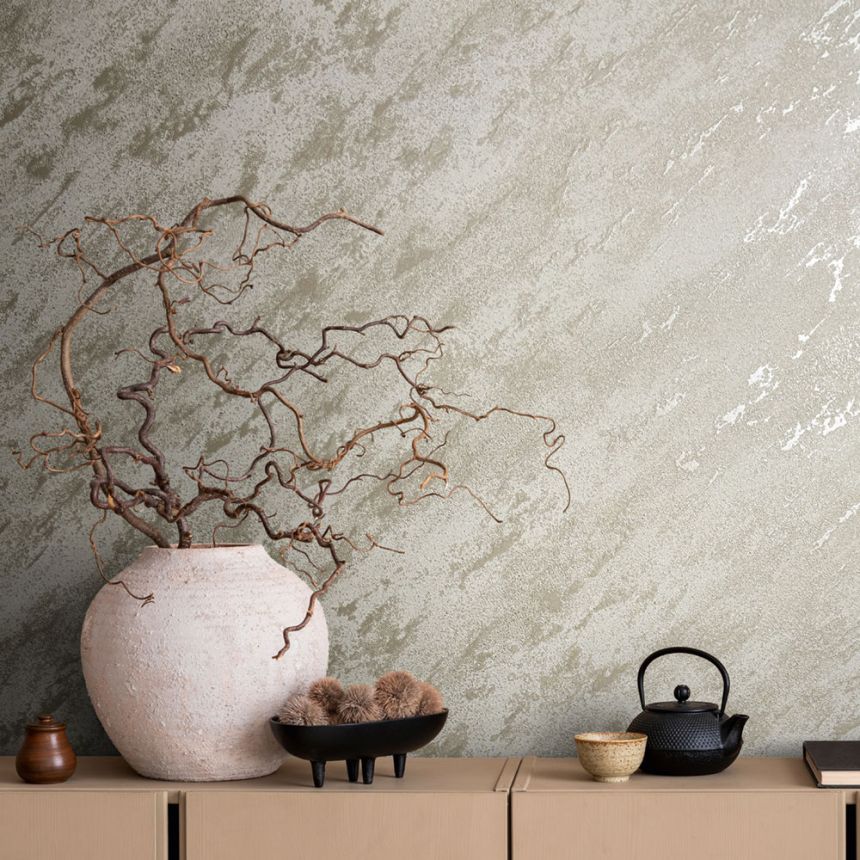 Wallpaper, Cream, Stucco, 34902, Eclectic, Marburg