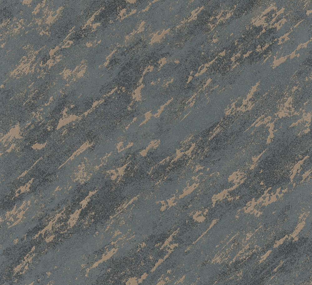 Wallpaper, Blue-Bronze, Concrete, Stucco, 34904, Eclectic, Marburg
