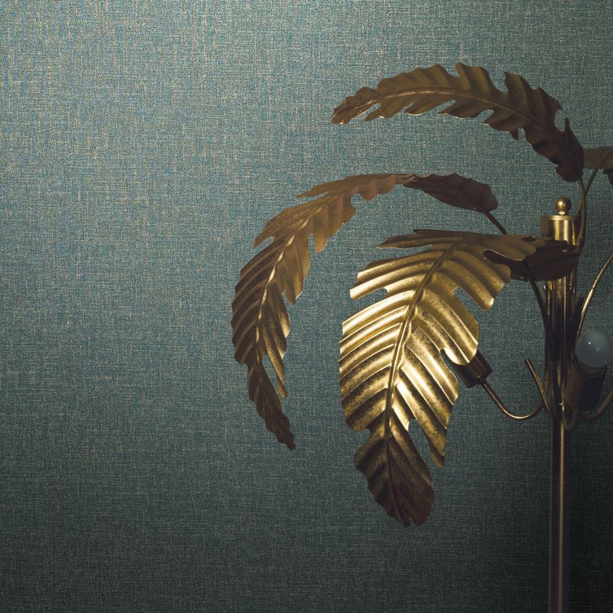 Wallpaper, Blue, Fabric Effect, 34917, Eclectic, Marburg