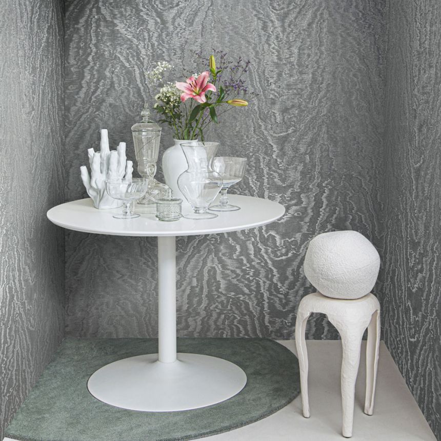 Wallpaper, Grey, Fabric Effect, 34924, Eclectic, Marburg