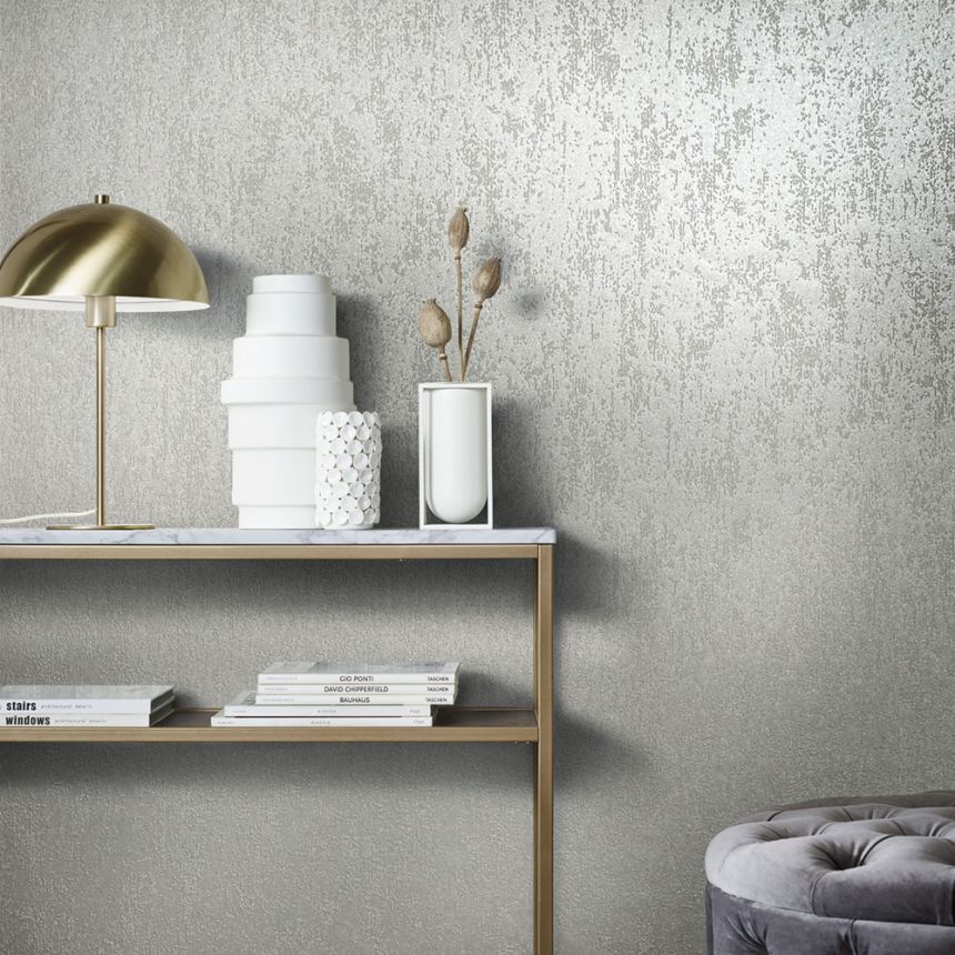 Wallpaper, Grey-Beige, Pearls, 34937, Eclectic, Grains & Plains, Marburg
