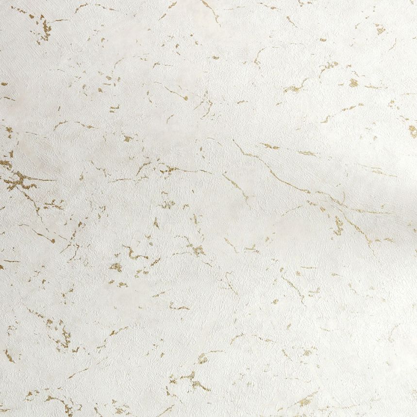 Wallpaper, cream-gold, stucco, marble, 125066, Vavex 2027