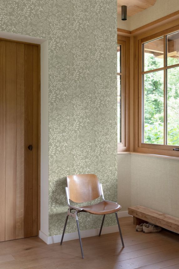 Wallpaper, green, grasses, leaves, 205003, Vavex 2027