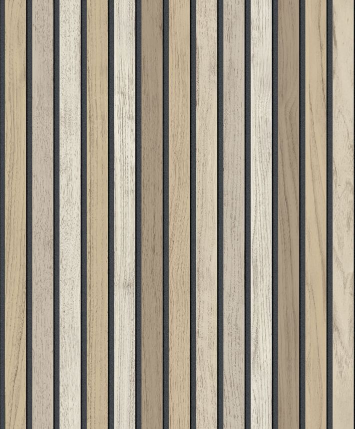 Wallpaper, planks, slats, wood imitation, B31208, Vavex 2027