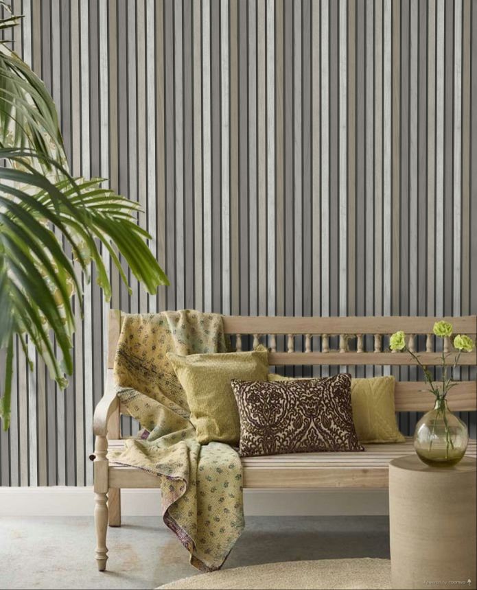 Wallpaper, planks, slats, wood imitation, B31209, Vavex 2027
