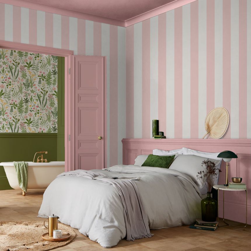 Wallpaper, pink, stripes, 131447, Concerto, Graham Brown Premium