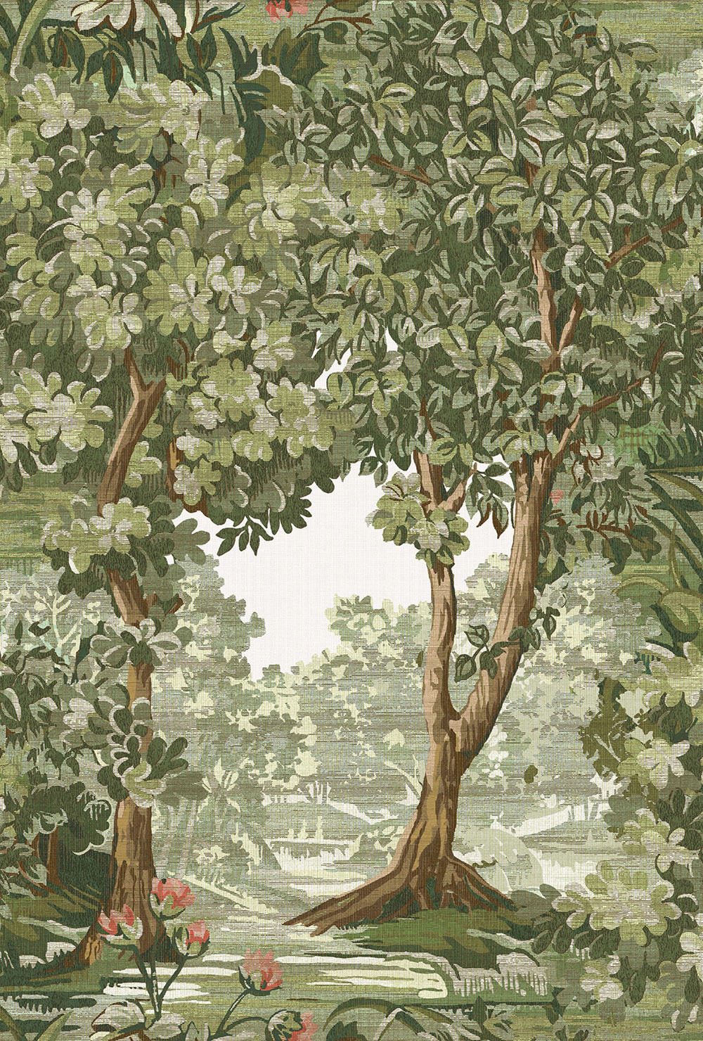 Wallpaper, green, trees, 127900, Arboretum, Graham Brown Premium