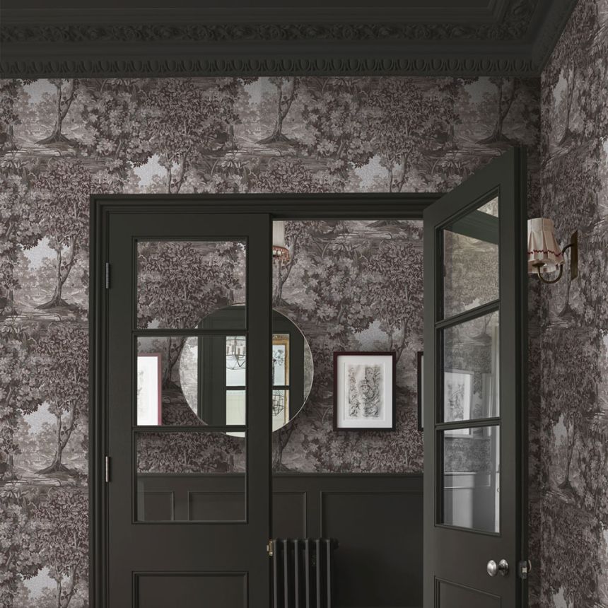 Wallpaper, brown-grey, trees, 127903, Arboretum, Graham Brown Premium