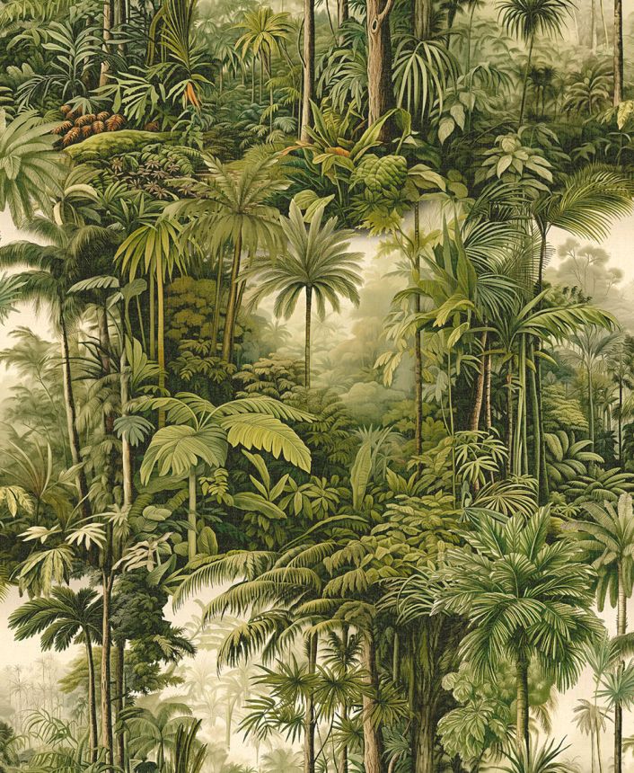 Wallpaper, green, palms, jungle, 127913, Arboretum, Graham Brown Premium