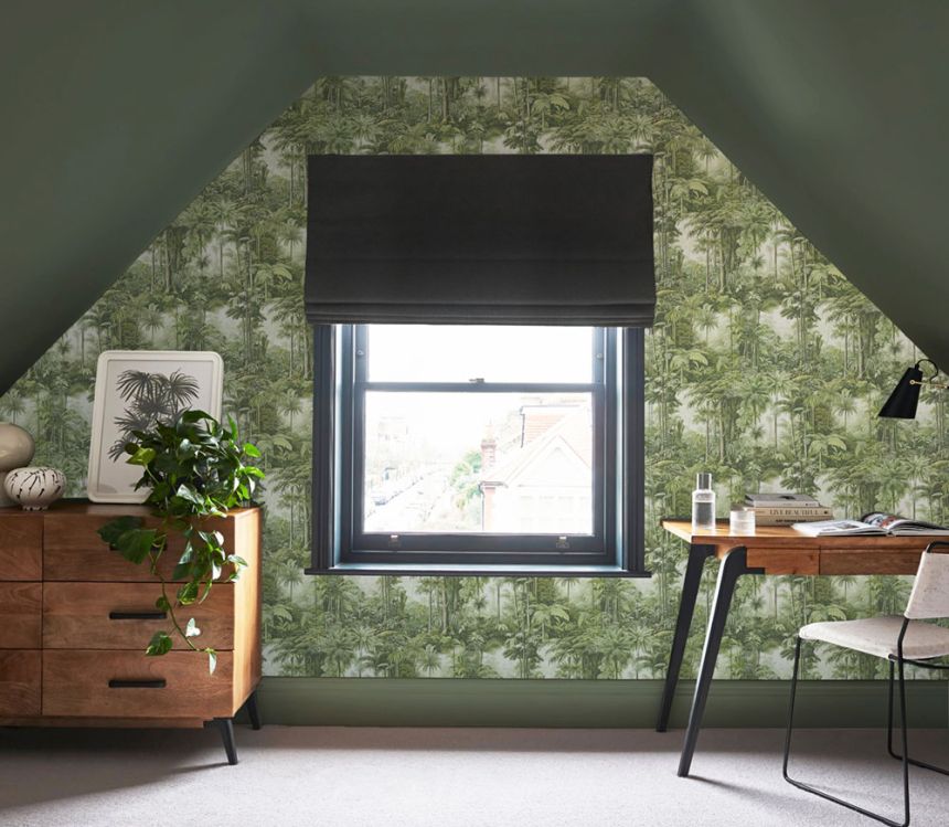 Wallpaper, green, palms, jungle, 127914, Arboretum, Graham Brown Premium