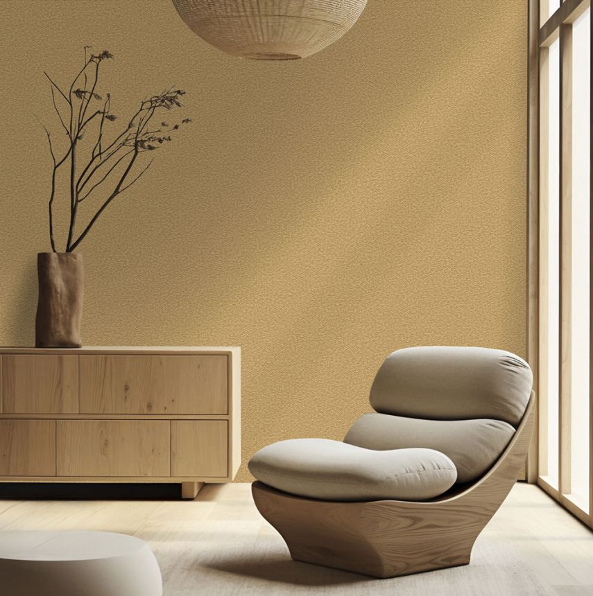 Luxury Wallpaper, Ochre, Texture, Z16727, Murella 100, Zambaiti Parati