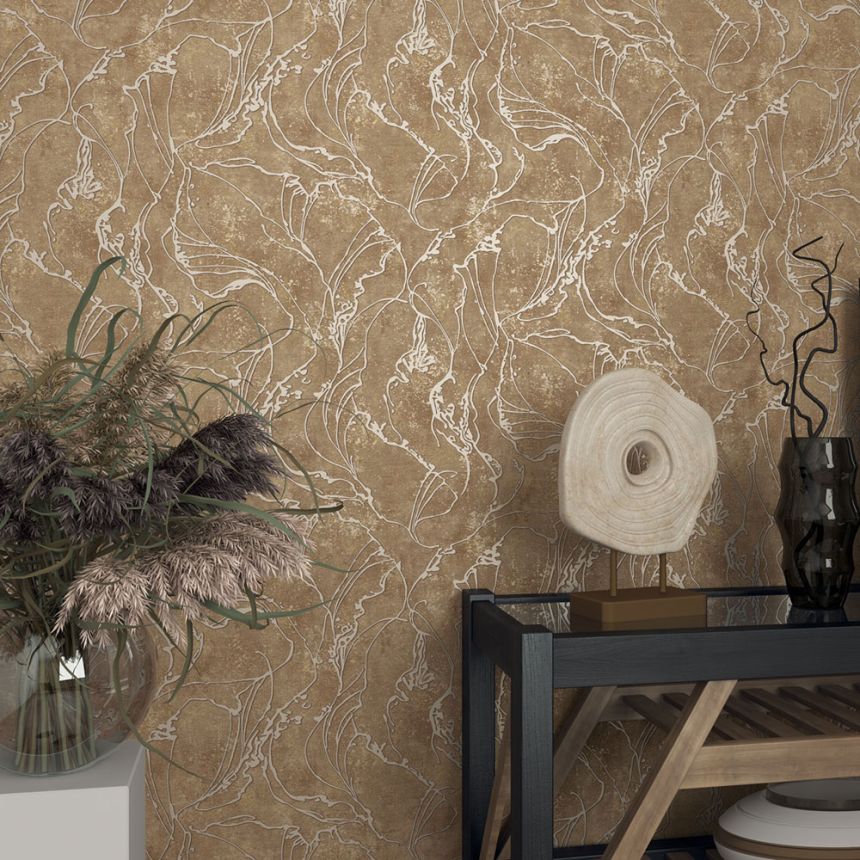 Wallpaper, Pink, Stucco, 34608, Terra, Marburg