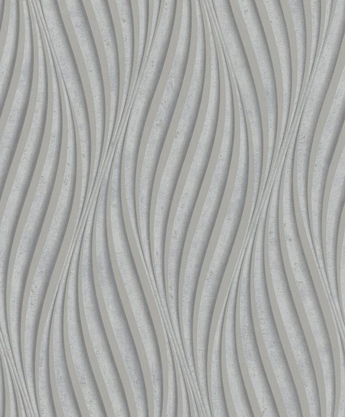Wallpaper, Grey-Brown, Graphic Pattern, 34614, Terra, Marburg