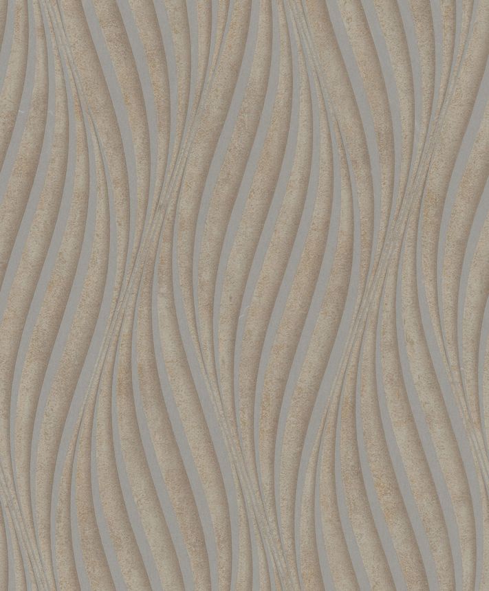 Wallpaper, Grey-Beige, Graphic Pattern, 34615, Terra, Marburg