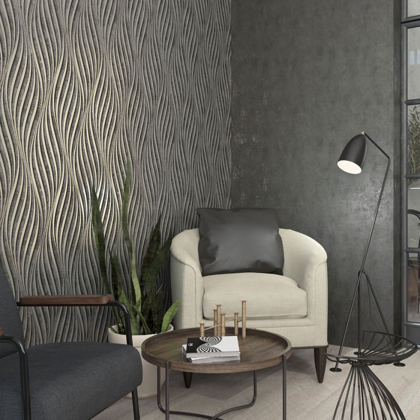 Wallpaper, Beige, Graphic Pattern, 34616, Terra, Marburg