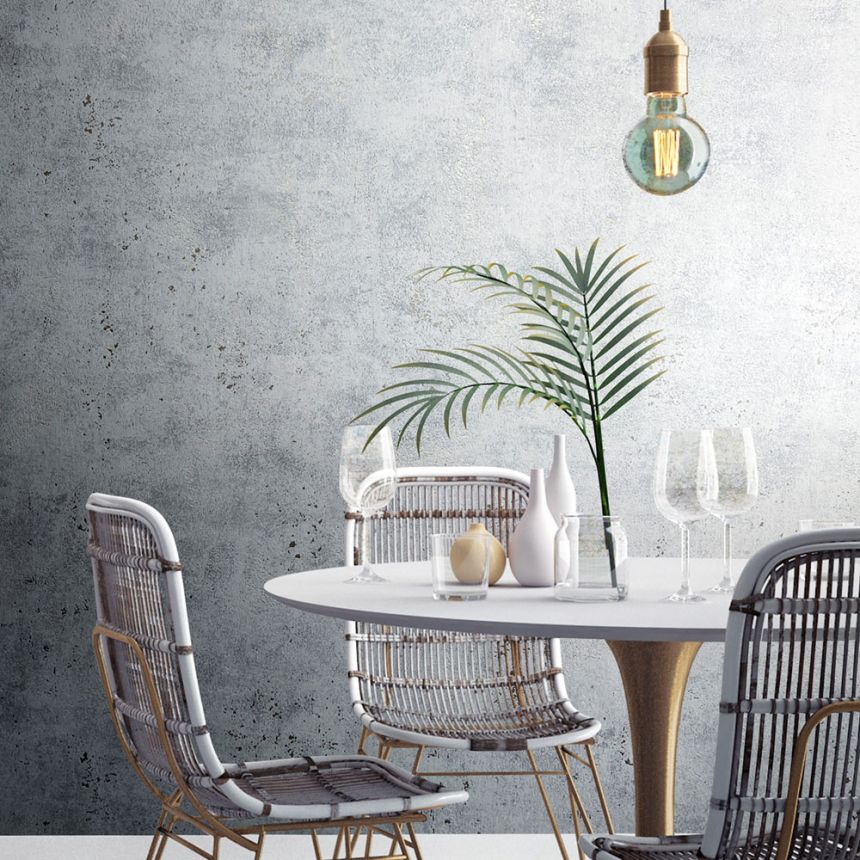 Wallpaper, Grey-Beige, Stucco, 34620, Terra, Marburg