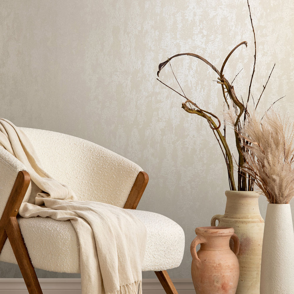 Wallpaper, beige, stucco plaster, 35128, City Romance, Marburg