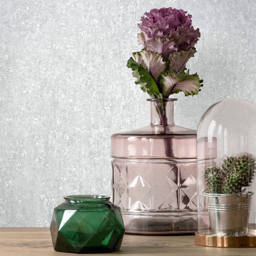 Wallpaper, white-grey, stucco plaster, 35135, City Romance, Marburg