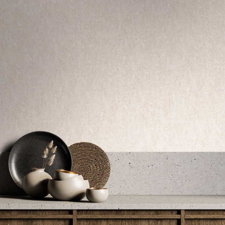 Wallpaper, beige, stucco plaster, 35138, City Romance, Marburg