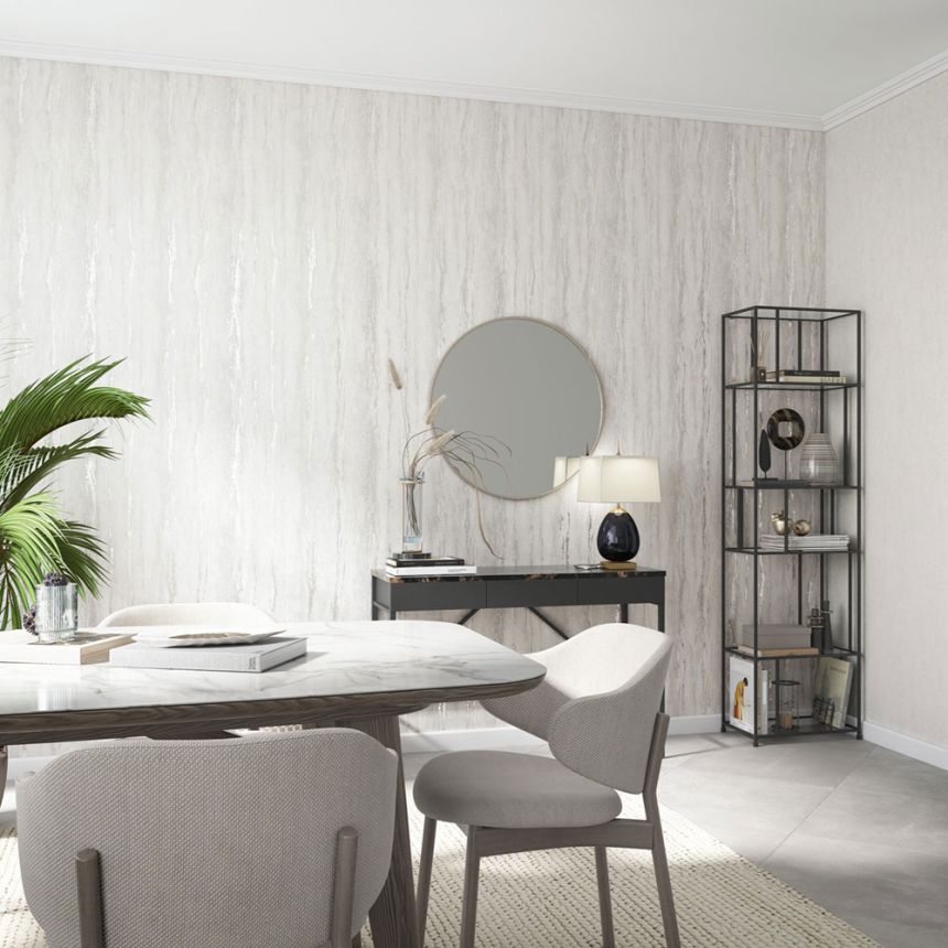 Wallpaper, grey, stucco plaster, 35155, City Romance, Marburg