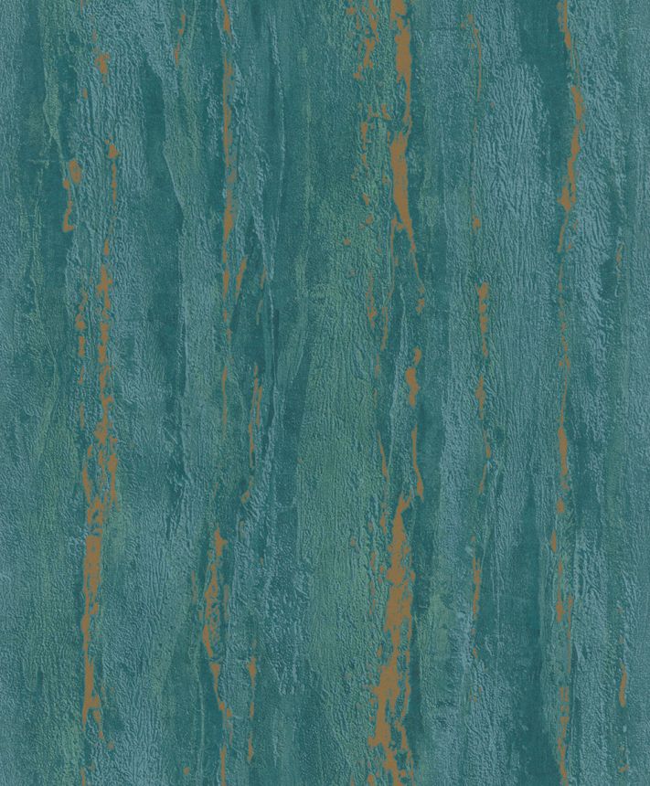 Wallpaper, turquoise, stucco plaster, 35167, City Romance, Marburg