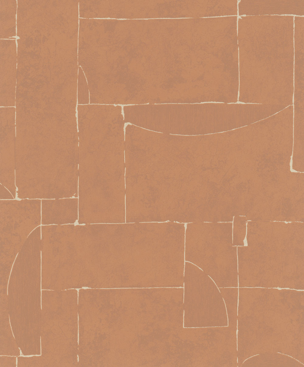 Wallpaper, Brown-Red, Graphic Pattern, 34605, Terra, Marburg