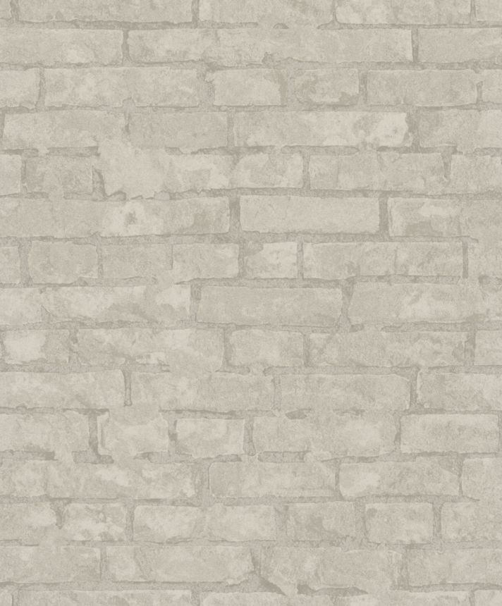 Wallpaper, Grey-Brown, Bricks, Brick Wall, 34612, Terra, Marburg