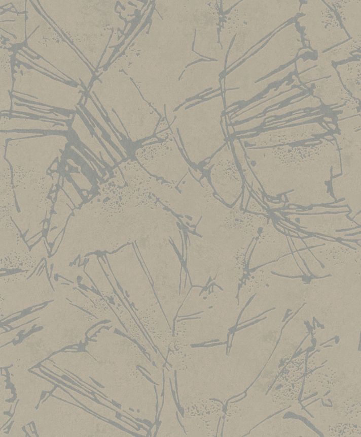 Wallpaper, Grey-Brown, Graphic Pattern, 34614, Terra, Marburg