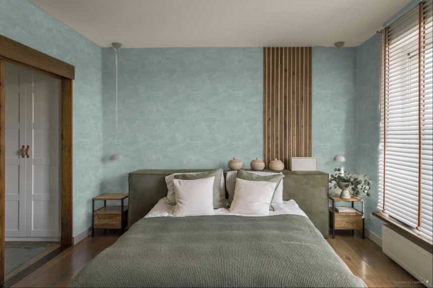 Wallpaper, Green, Concrete, Stucco, 34639, Terra, Marburg